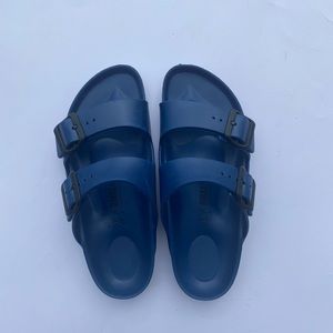 Birkenstock navy sandals size 37